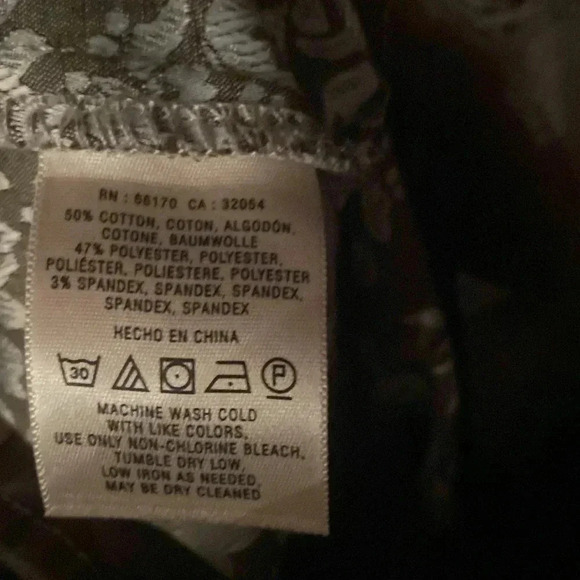 Anthropologie - Cartonnier Charlie ankle patterned pants - size 4 - Picture 3 of 7